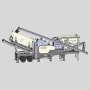 <b>輪胎式移動破碎站集成化程度比較高、機(jī)動性能比較強(qiáng)，也經(jīng)常應(yīng)用于其他的需</b>